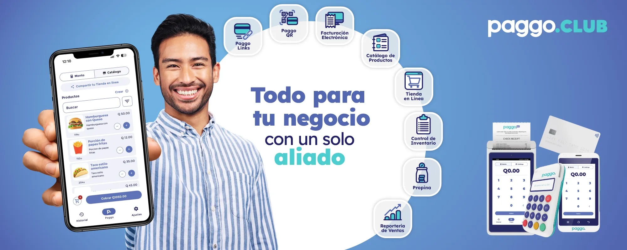 Paggo Club, Todo para tu negocio con un solo aliado