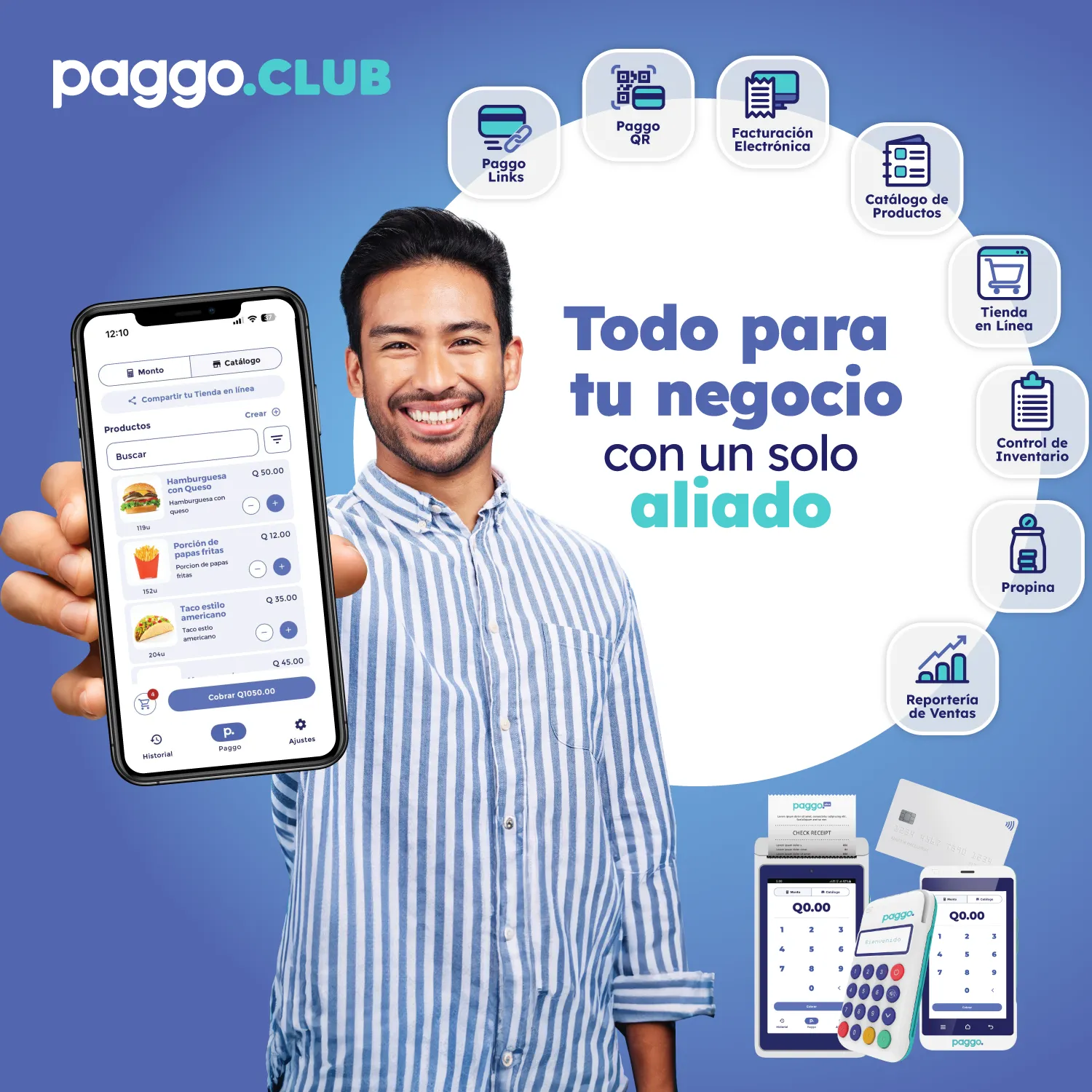 Paggo Club, Todo para tu negocio con un solo aliado