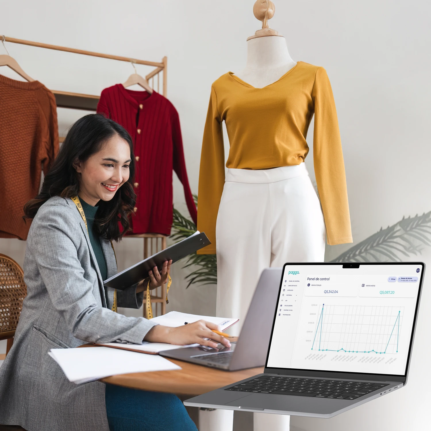 Reportería de ventas en Paggo Web