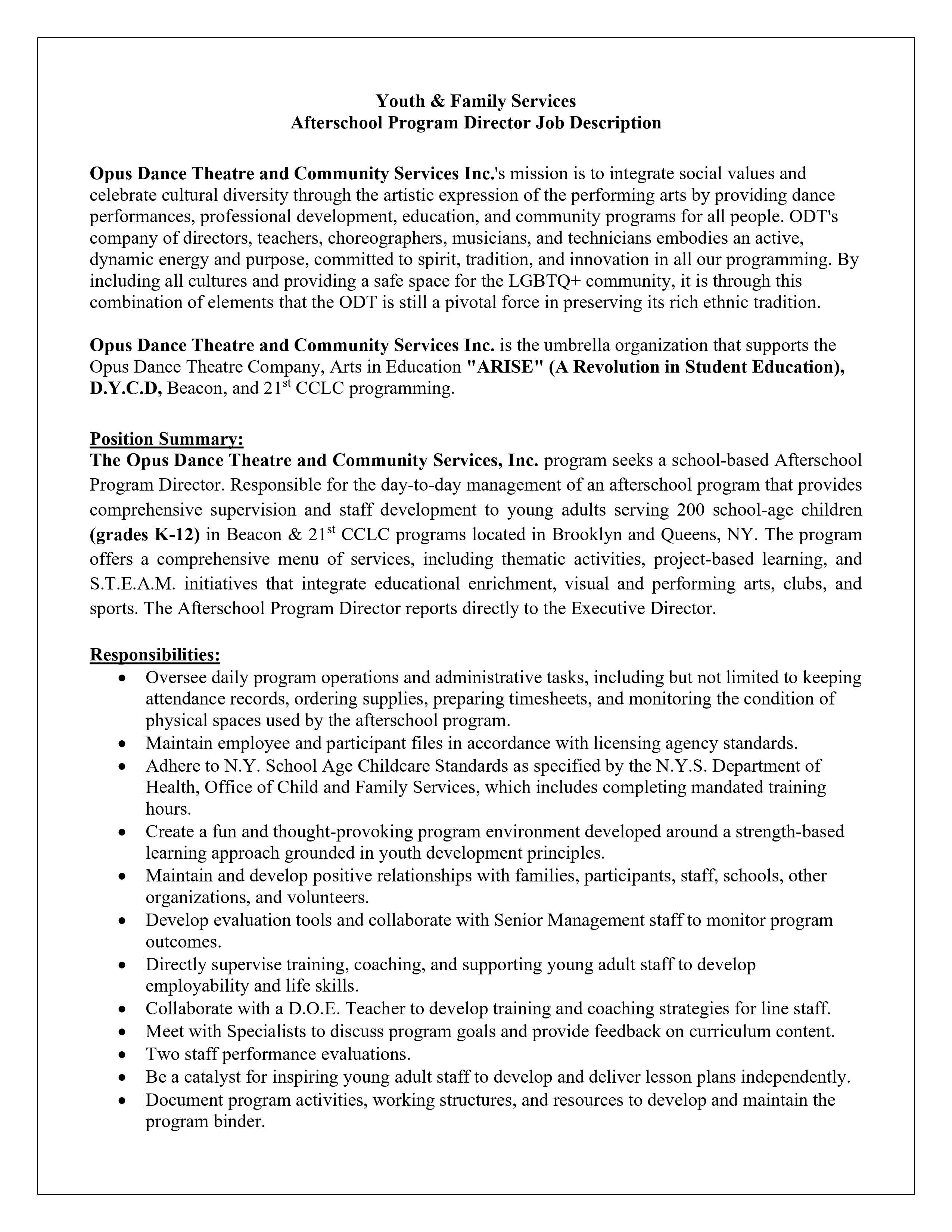 A day of Community Action