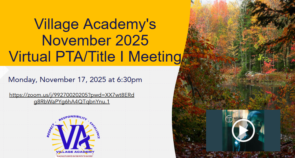 Village Academy Nov 2025