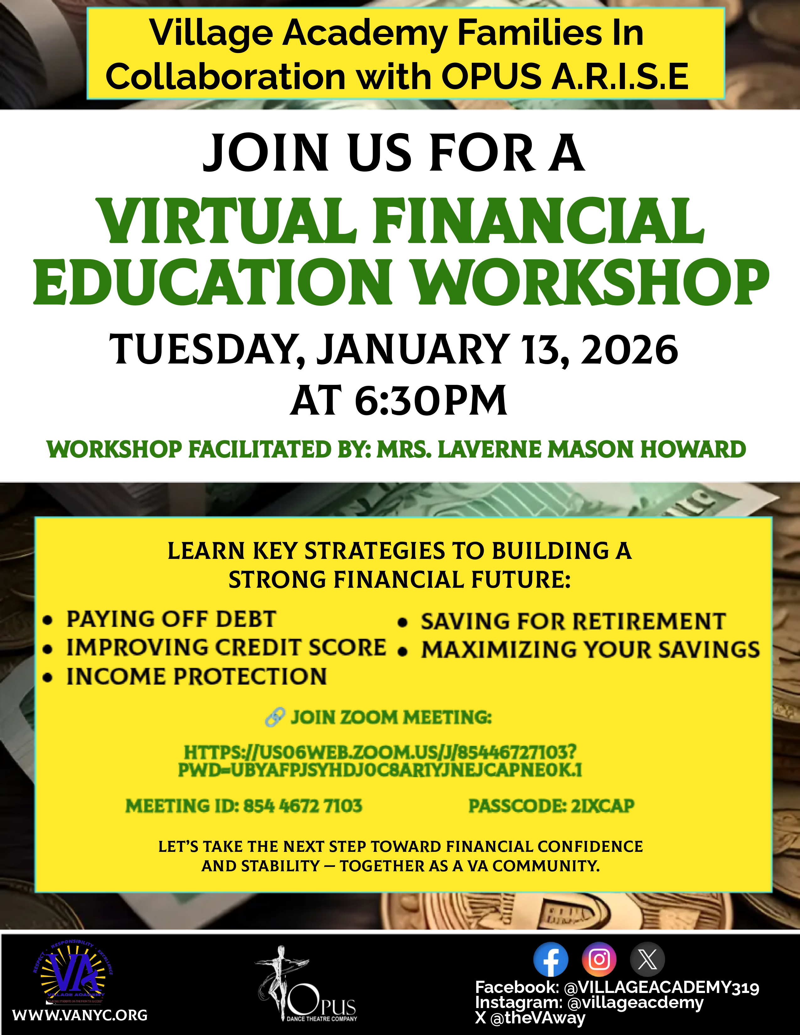 Preferred Tour Date flyer