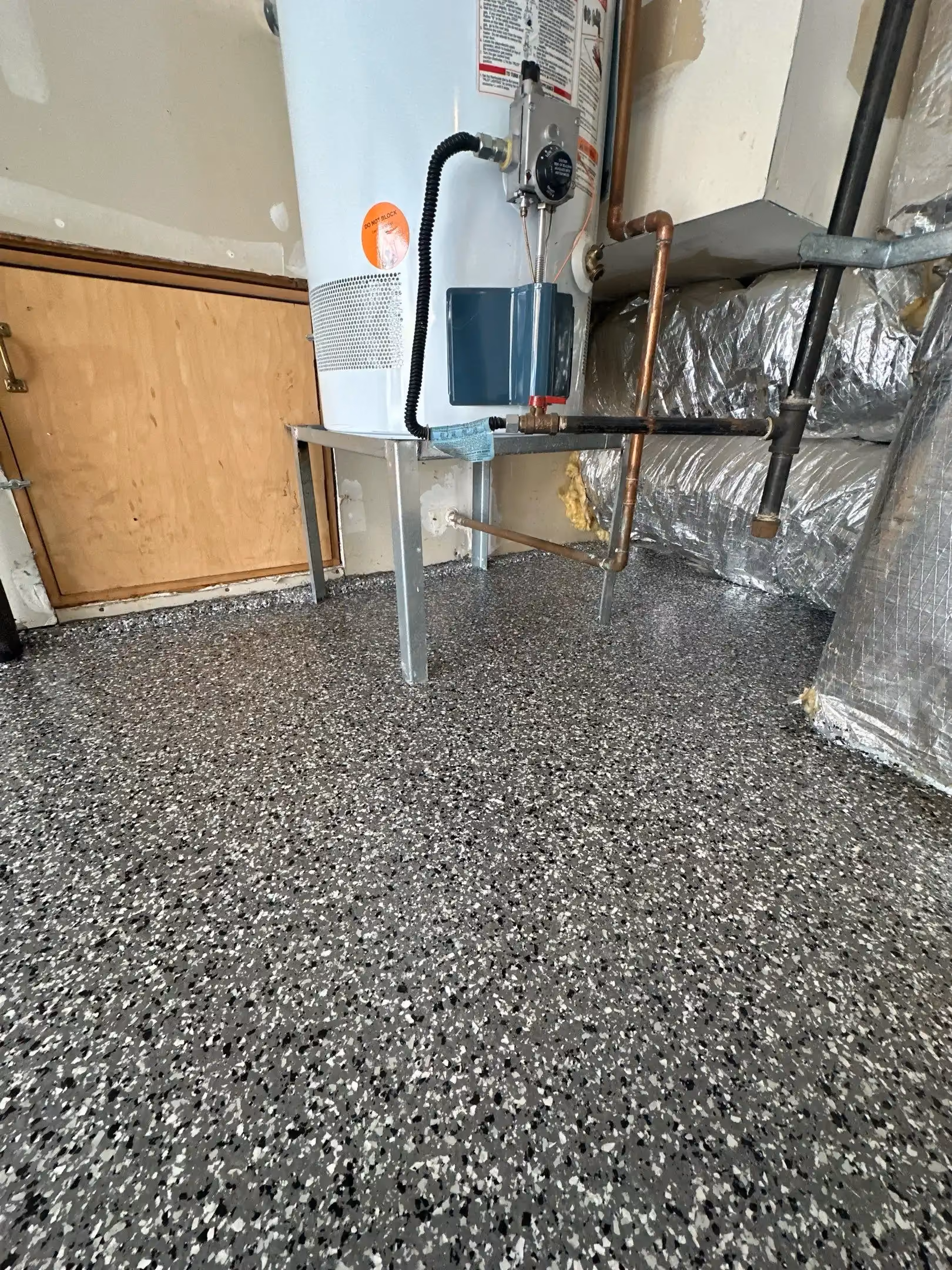 Epoxy Garage Floor Coating Everett Washington by Cascade Concrete Coatings Woodinville Penntek Coating Dealership