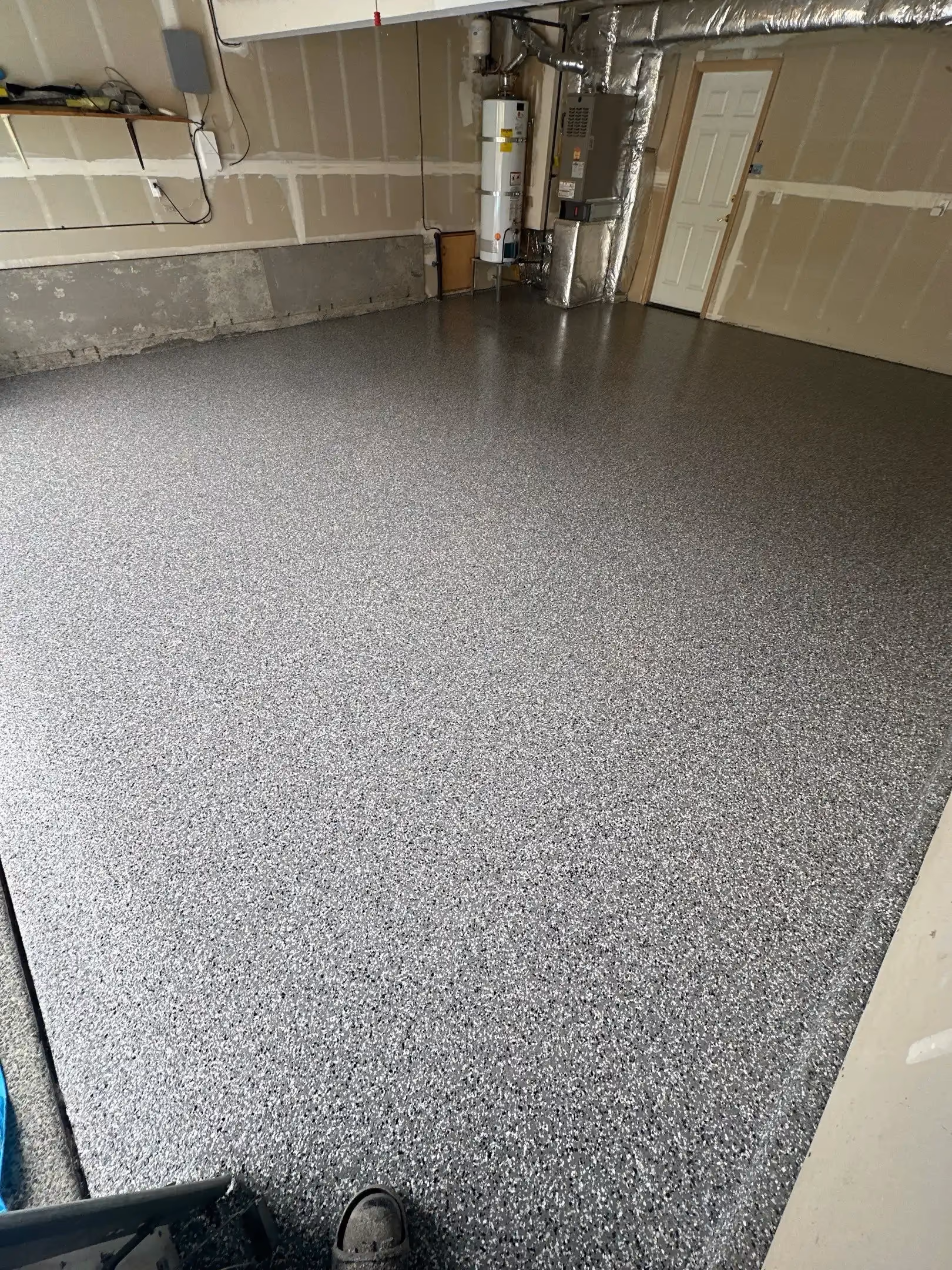 Epoxy Garage Floor Coating Everett Washington by Cascade Concrete Coatings Woodinville Penntek Coating Dealership