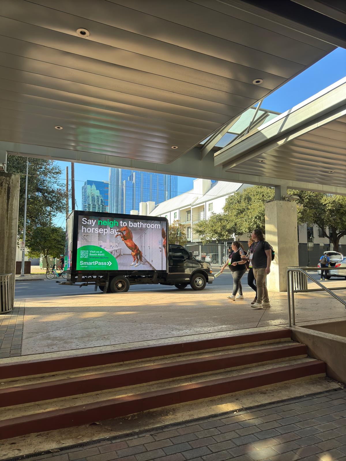 Mobile Billboard Dallas LED Media Truck #6