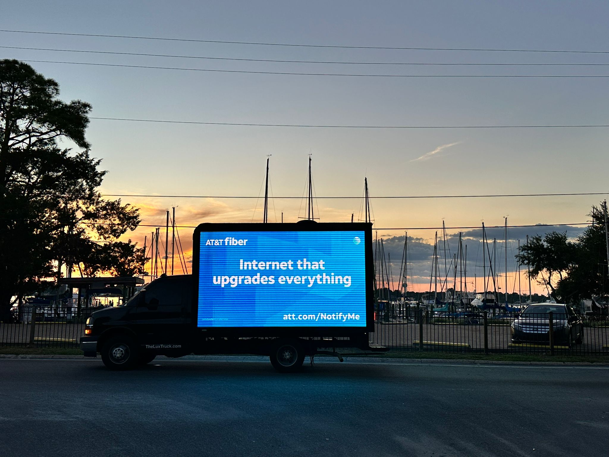 Mobile Billboard Dallas LED Media Truck #5