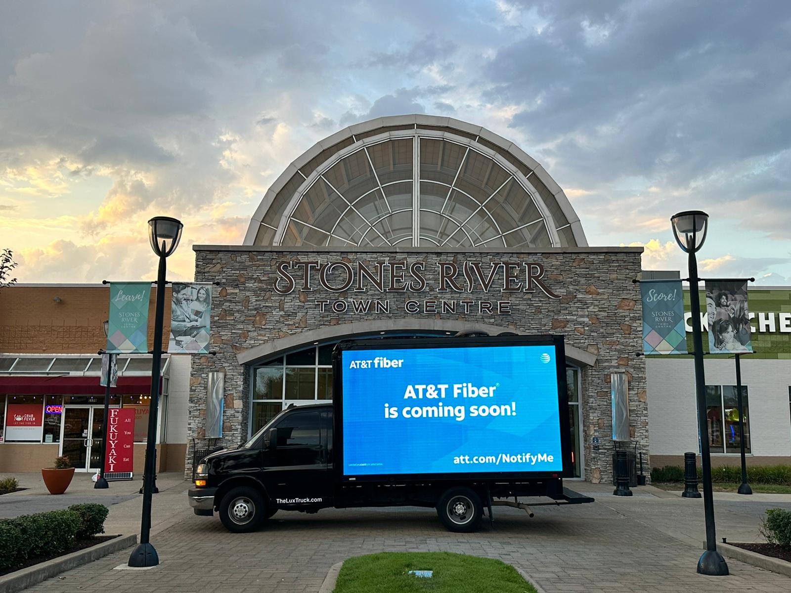 Mobile Billboard Dallas LED Media Truck #7