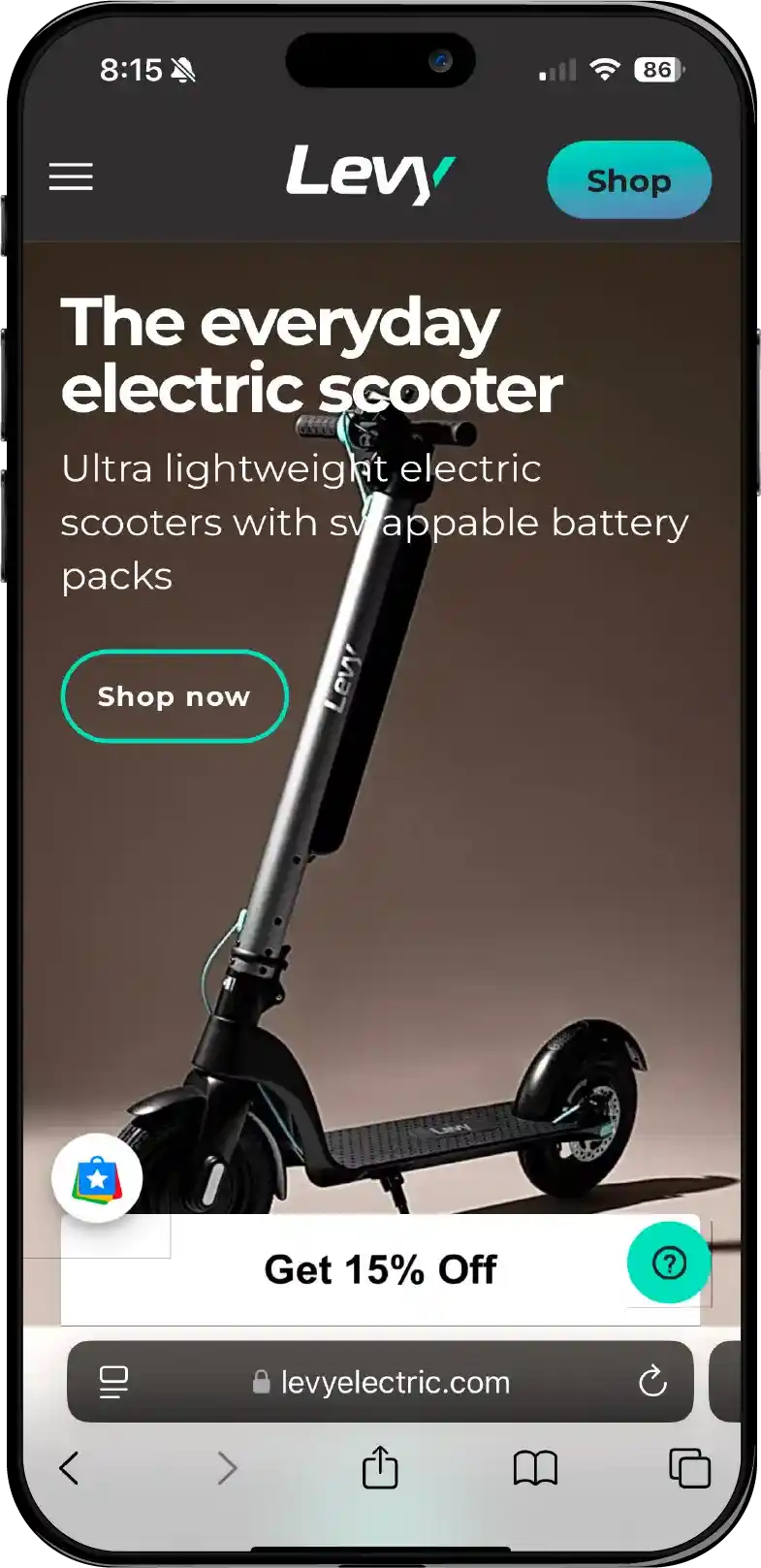 Optimized Website On Mobile