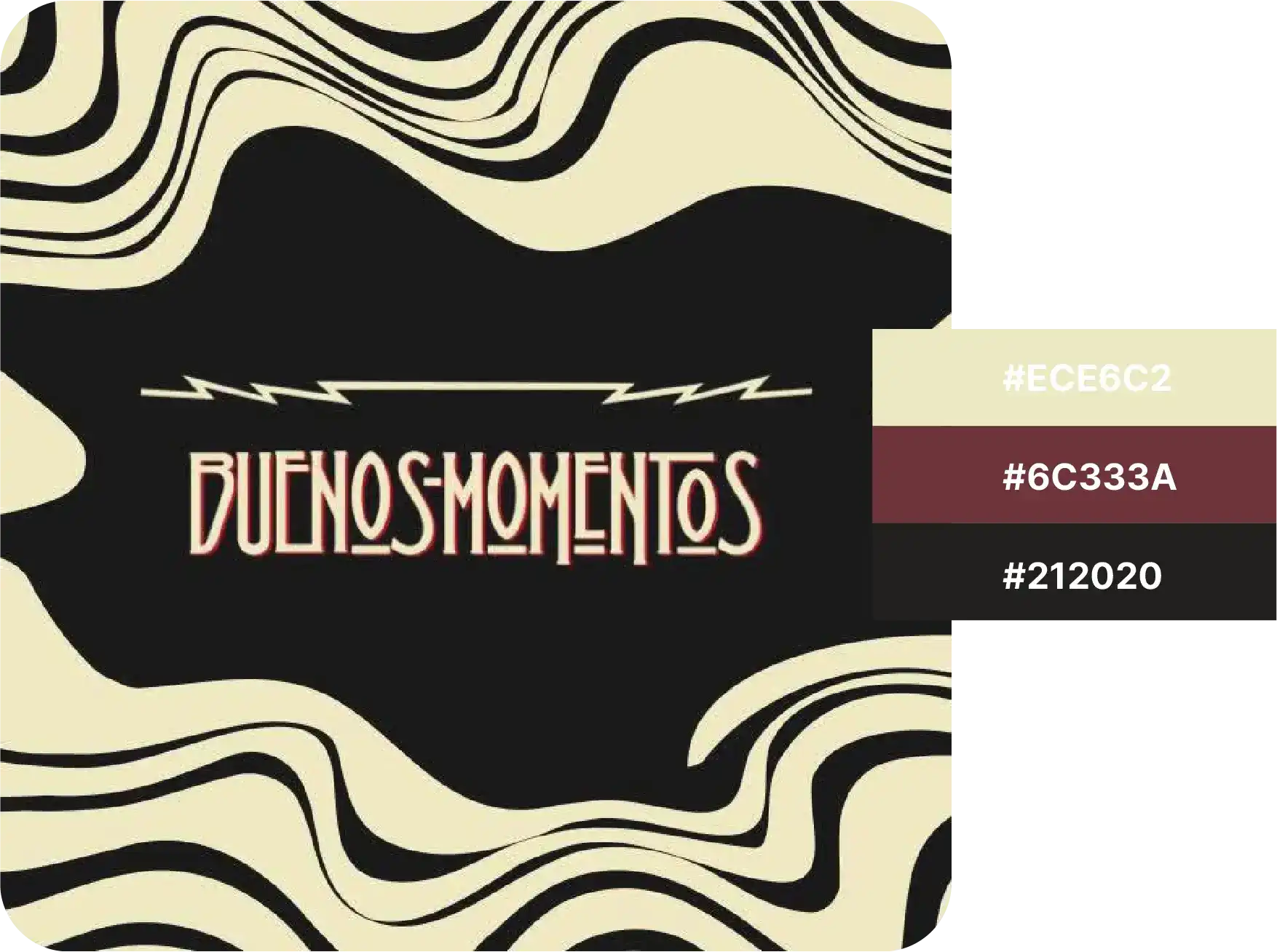 Buenos Momentos brand identity design by Tritonmark Connecticut