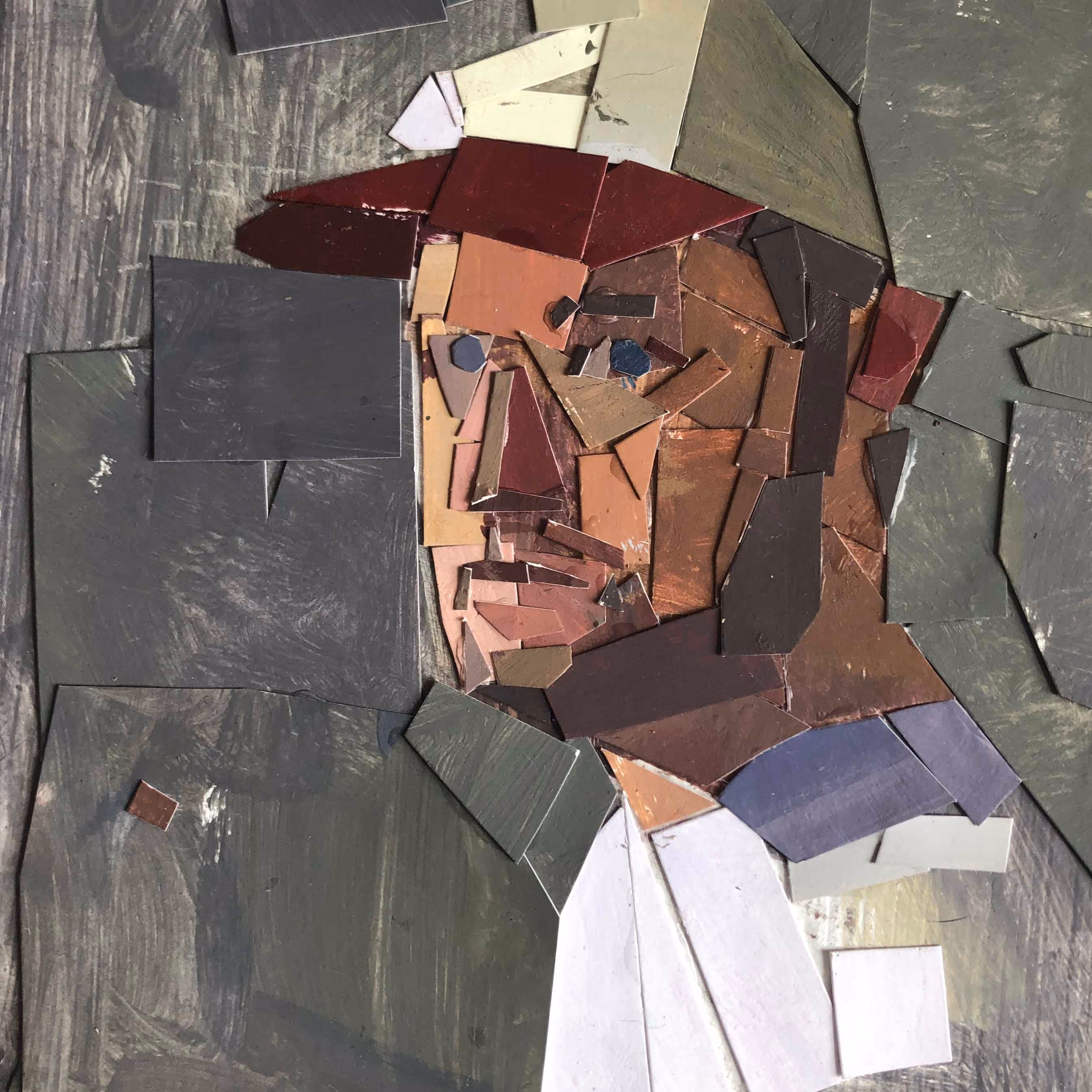 Painting Through the Act of Collage