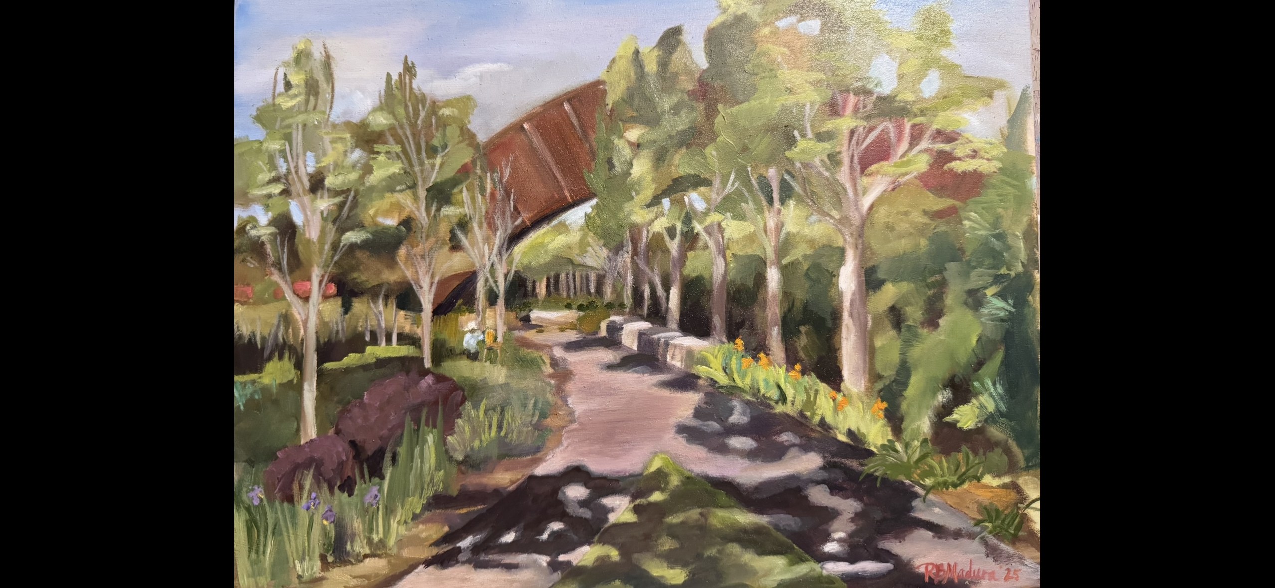 Plein Air - Urban Landscapes Oil Painting - Rebecca Madura