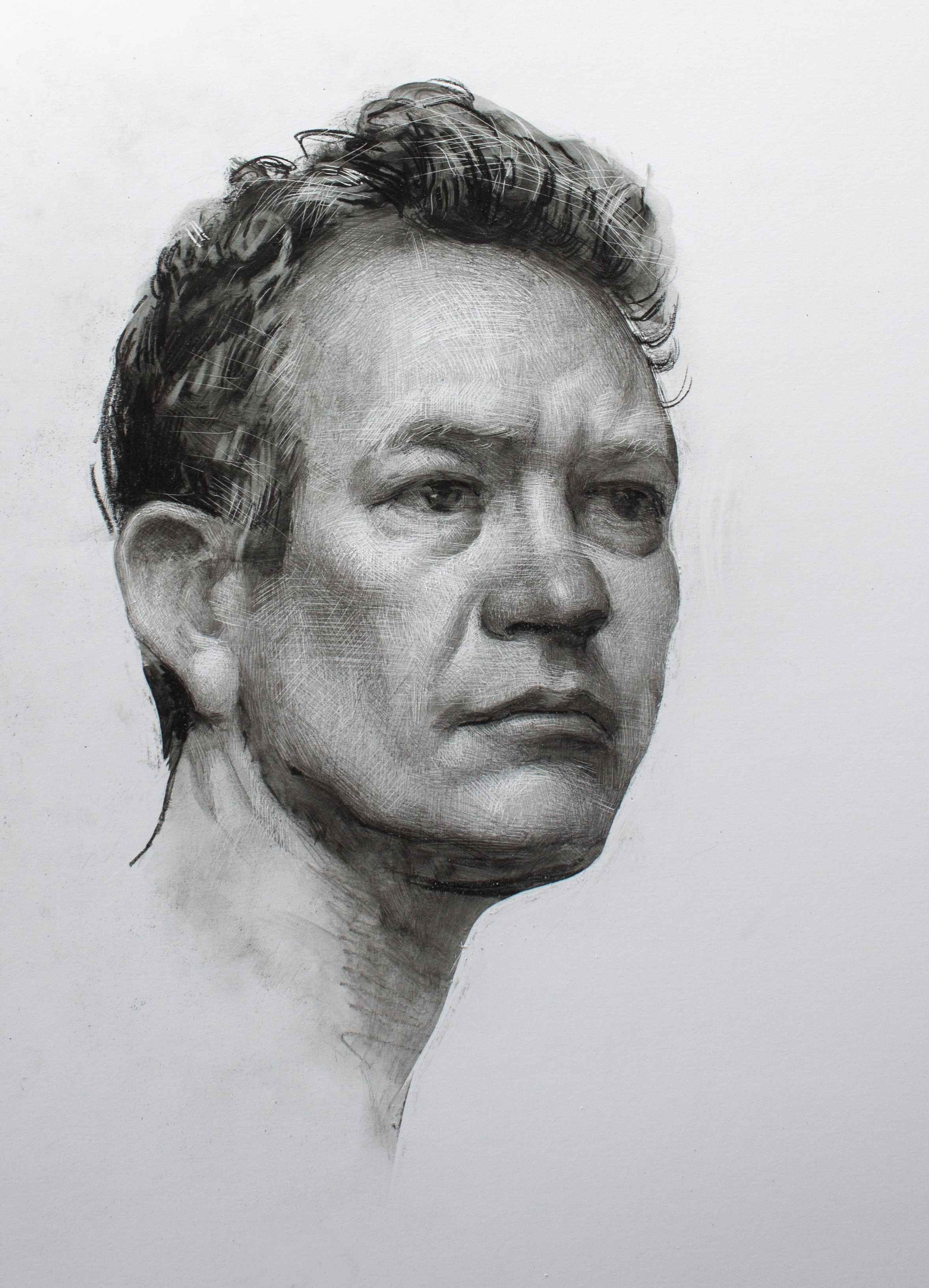 Classical Portrait Drawing - Jonathan Hodge