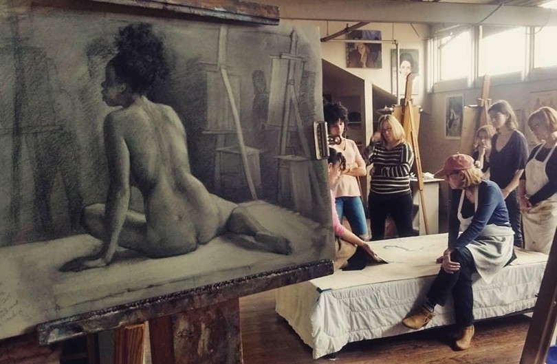 All Levels Life Drawing in Charcoal, Pastel or Graphite - Carol Peebles