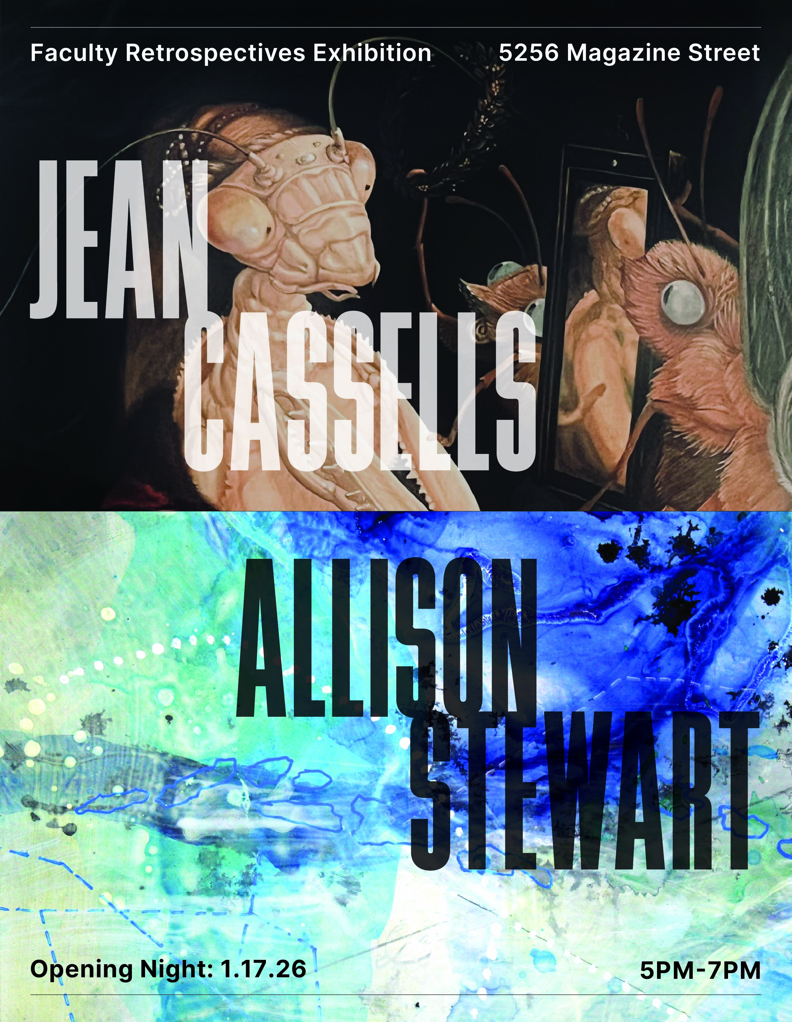 Faculty Retrospectives Exhibition Opening