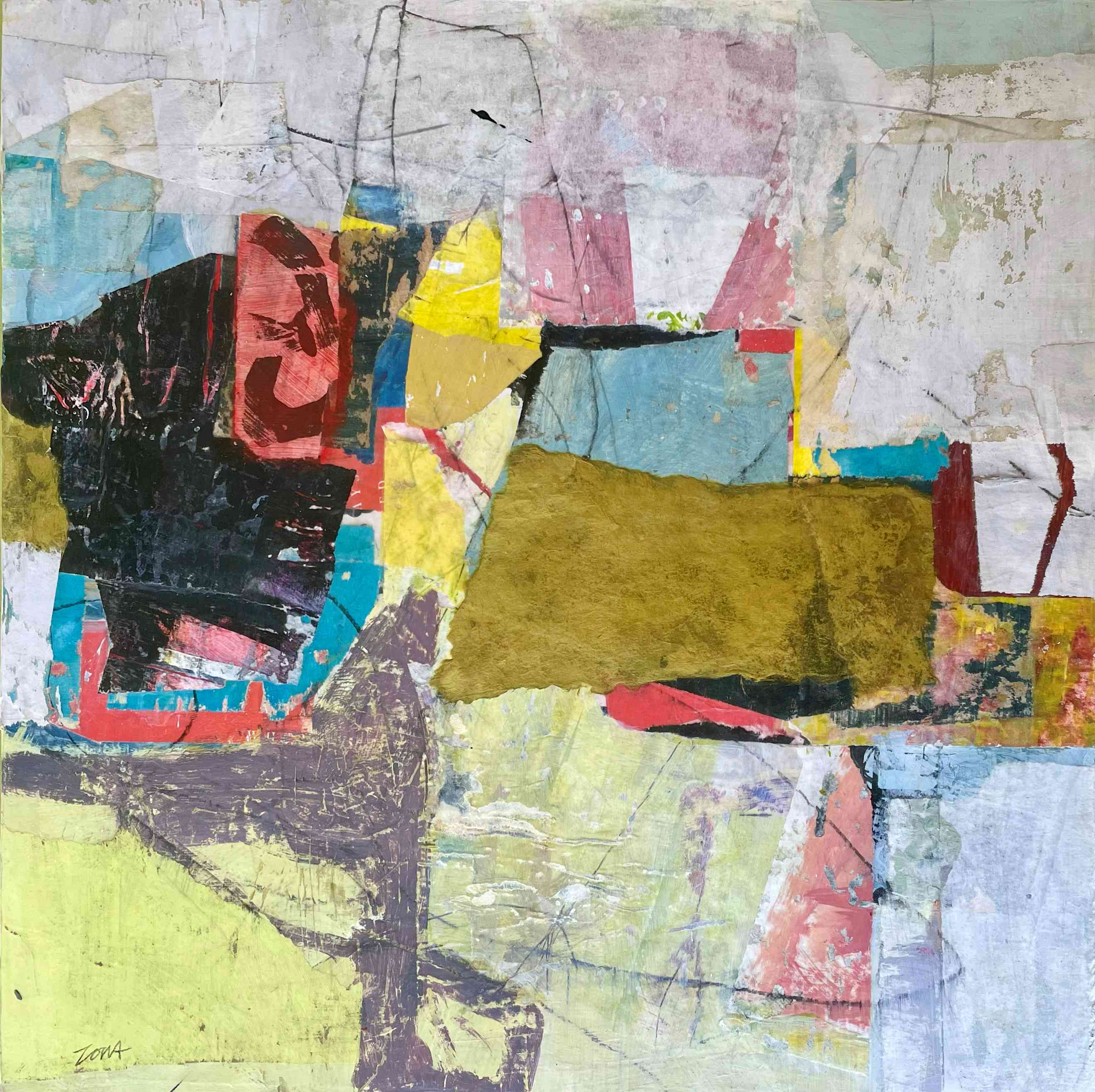 Collage in the Afternoon - Zona Wainwright