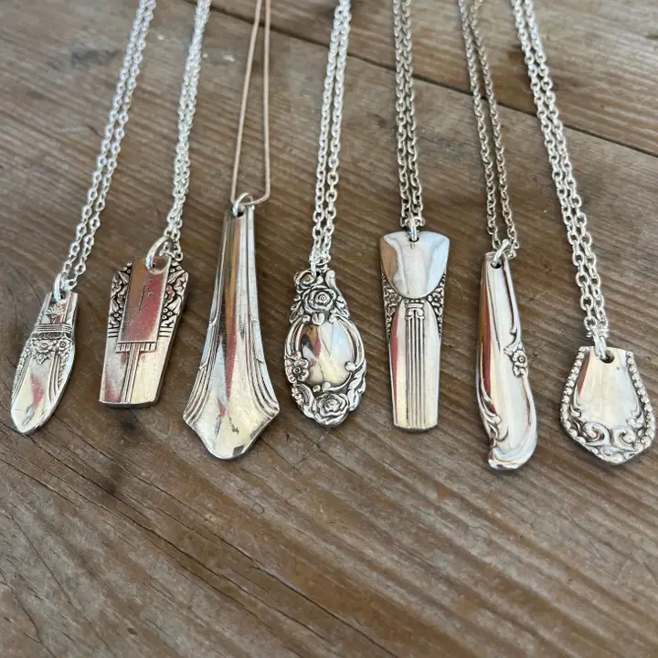 NEW Sterling Silver Spoon Jewelry Workshop - Molly McNamara