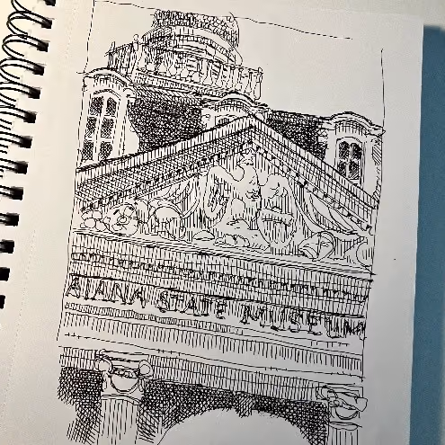 Urban Sketching - Dave Hotstream