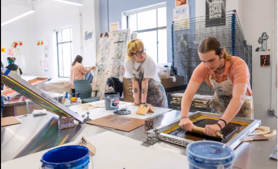 Exploring Silkscreen Workshop - Jono Goodman
