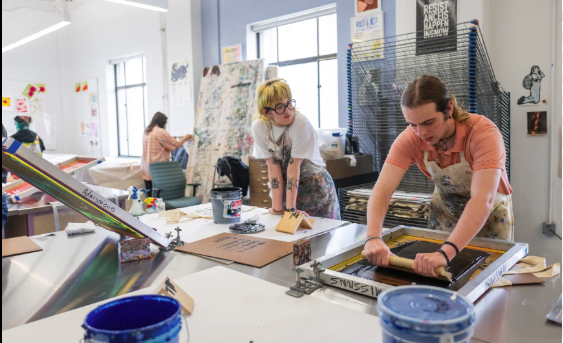 Exploring Silkscreen Workshop - Jono Goodman