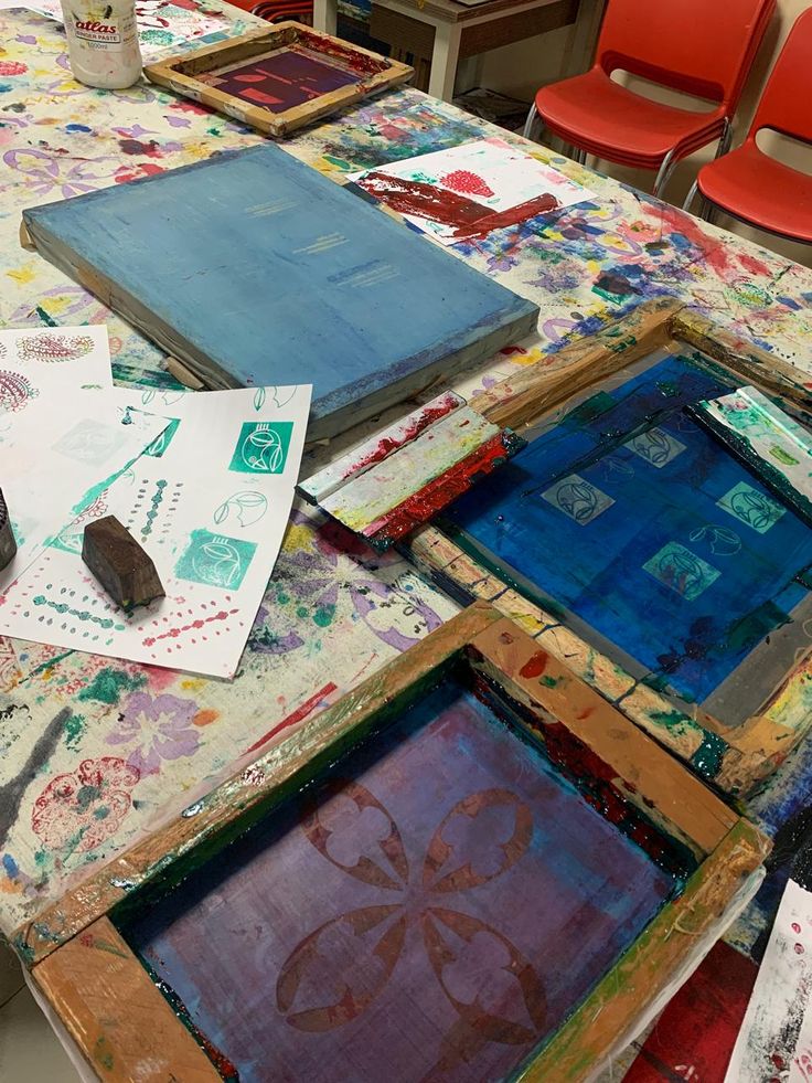 Silkscreen Holiday/Greeting Card Workshop - Jono Goodman