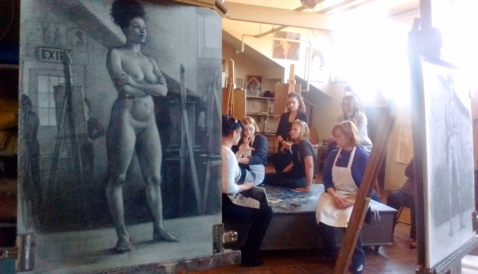 All Levels Life Drawing in Charcoal OR Pastel - Carol Peebles