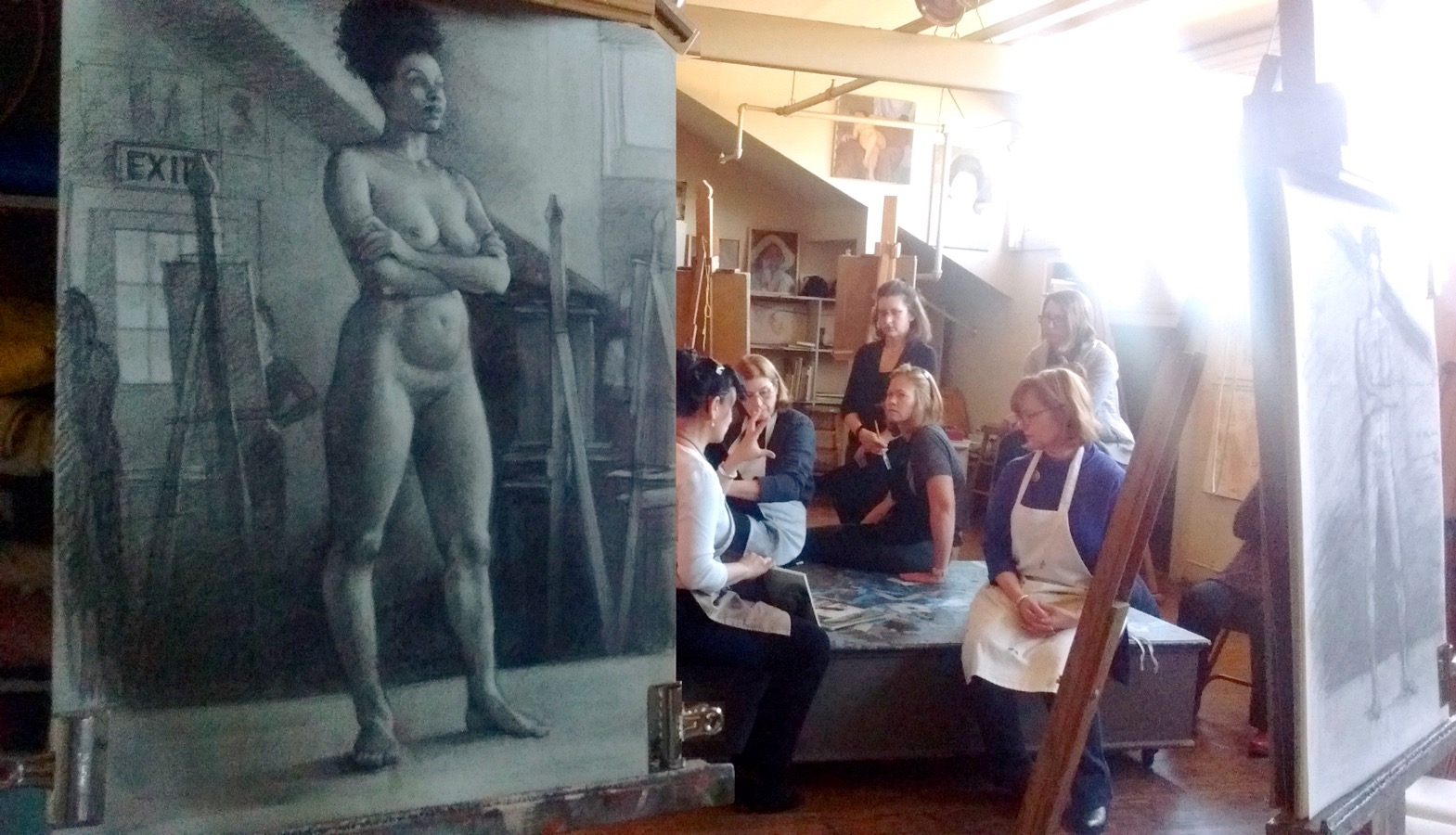 All Levels Life Drawing in Charcoal and Pastel - Carol Peebles