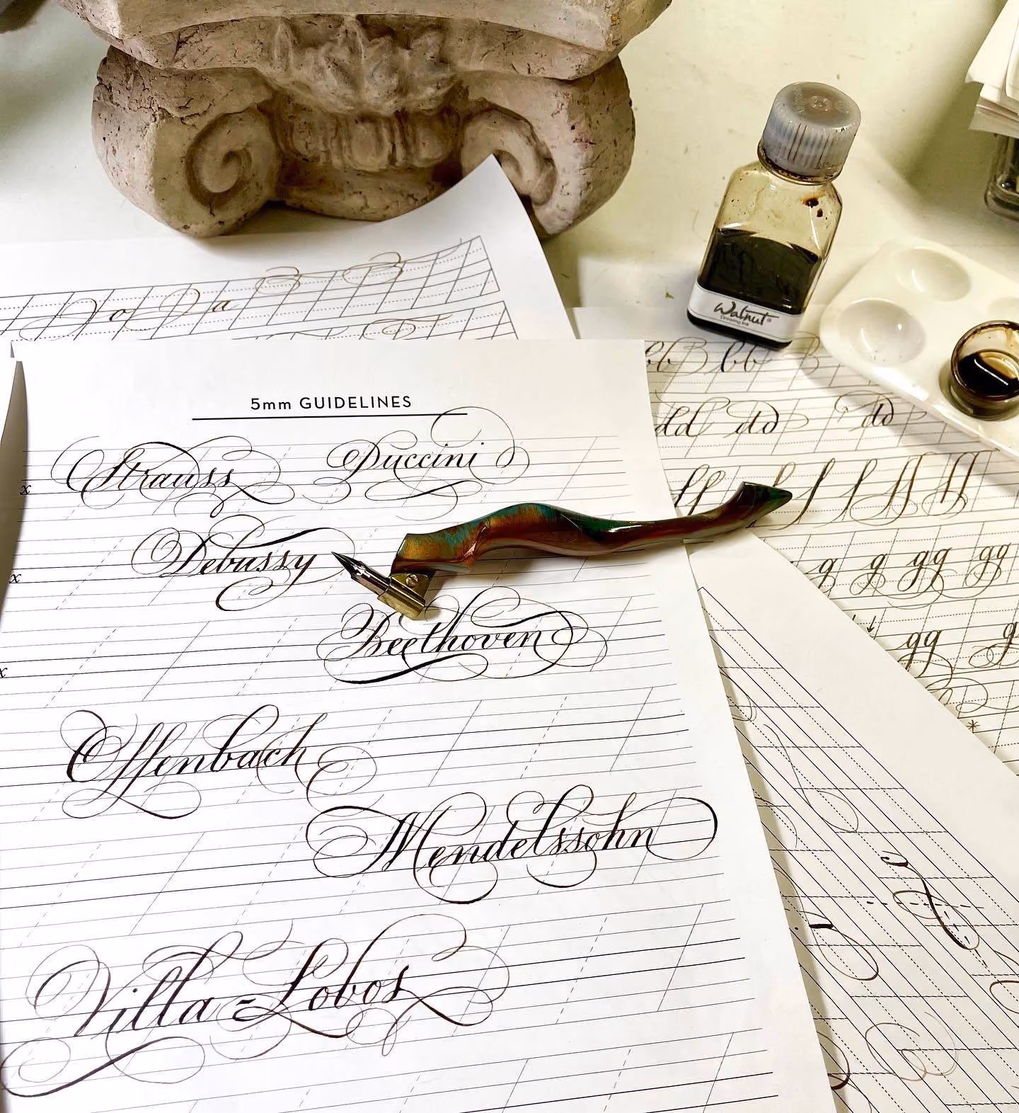 Introduction to Copperplate Calligraphy - Patti Adams