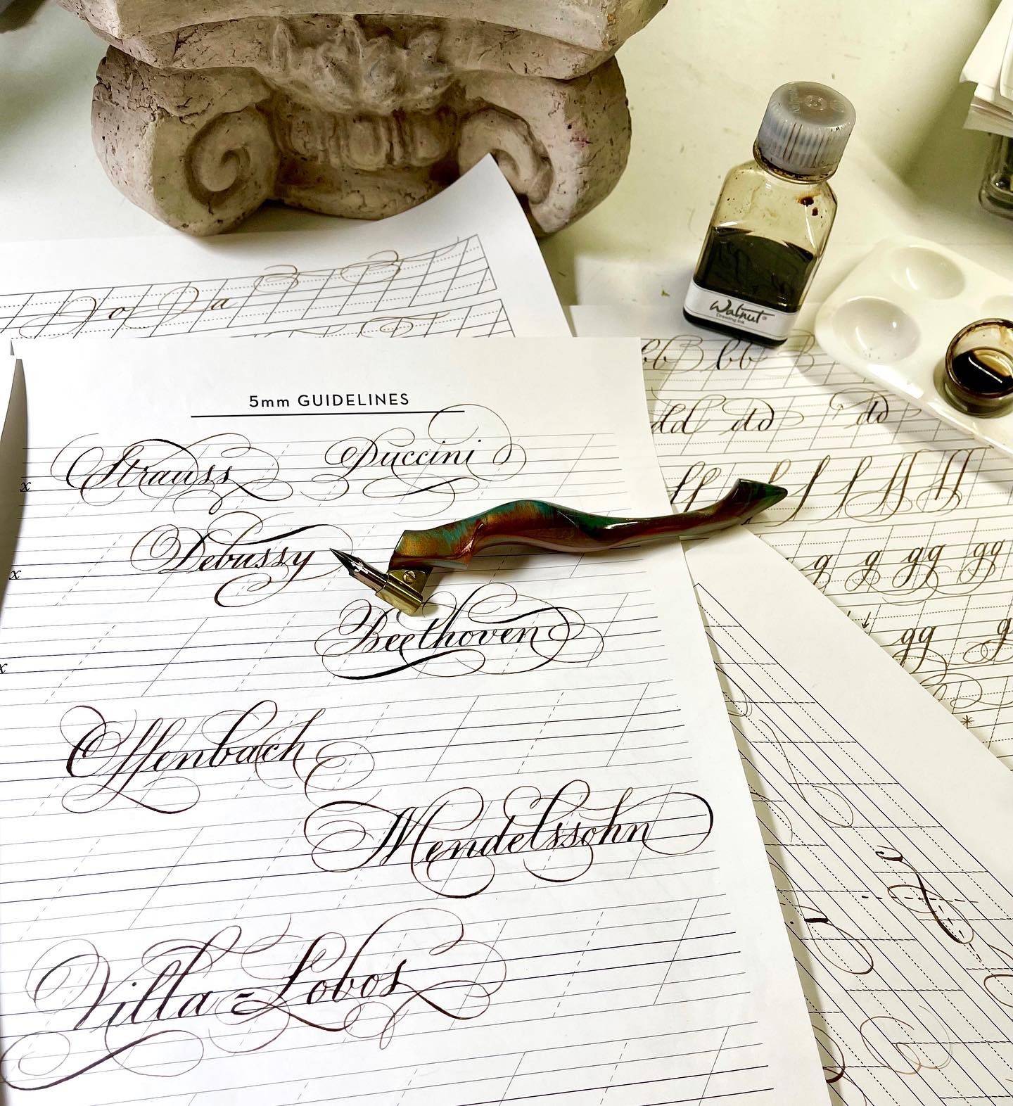 Introduction to Copperplate Calligraphy - Patti Adams
