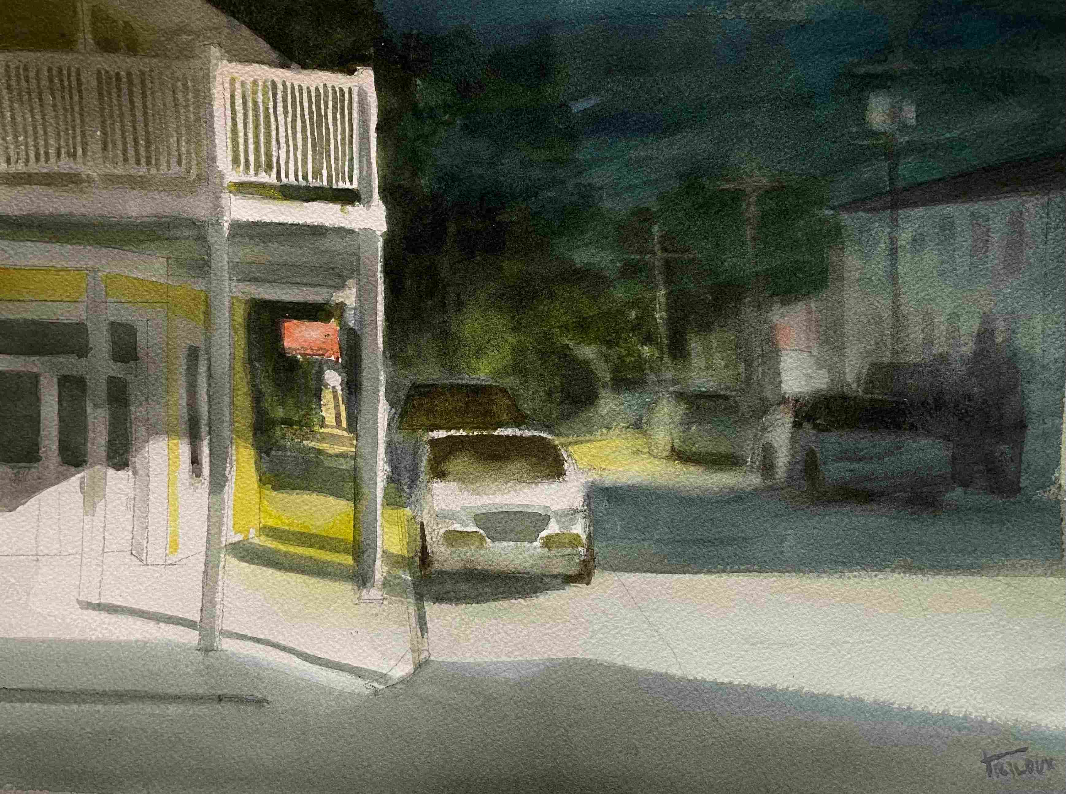 Exploration in Watercolor - Sean Friloux