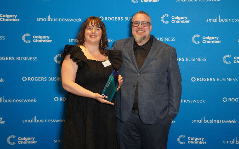 Drill rig landscape with trucks