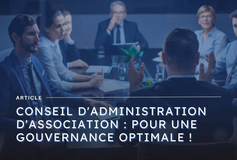 miniature article sur le conseil d'administration en association - blog Axicoap
