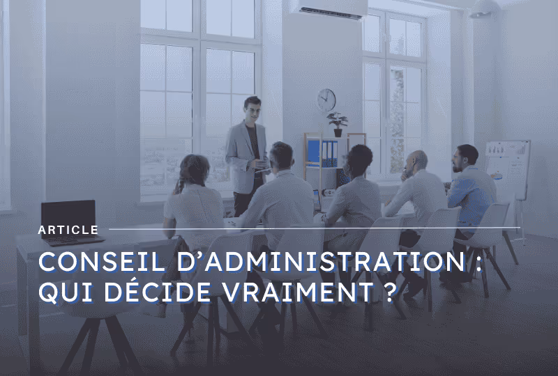 Image mise en avant article sur le conseil d'administration - blog Axiocap