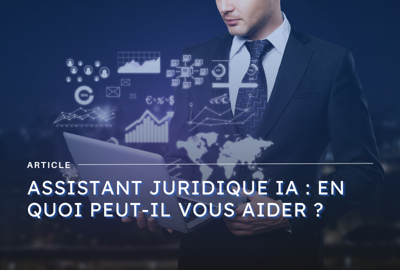Image mise en avant article sur assistant juridique IA - blog Axiocap