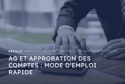 assemblee generale approbation des comptes annuels