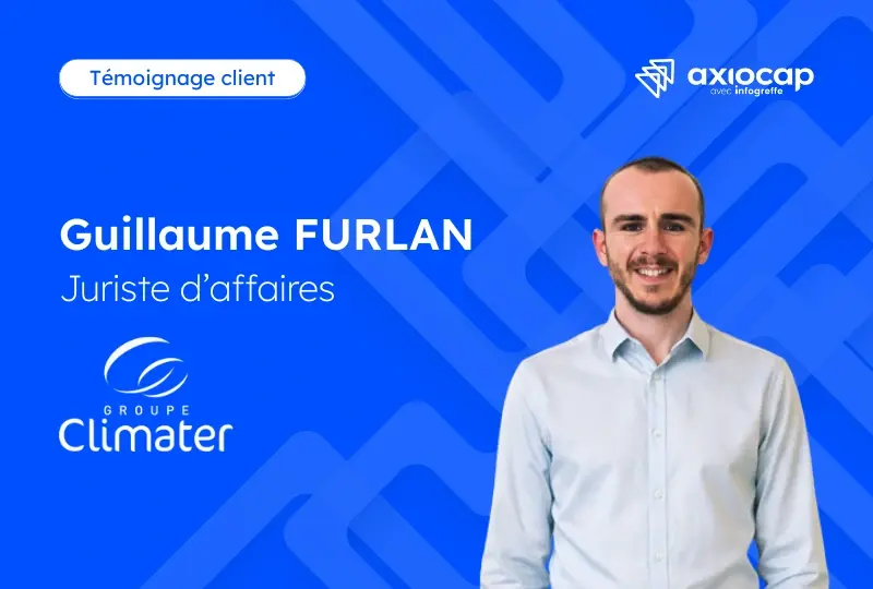 temoignage client guillaume furlan juriste affaires chez groupe climater