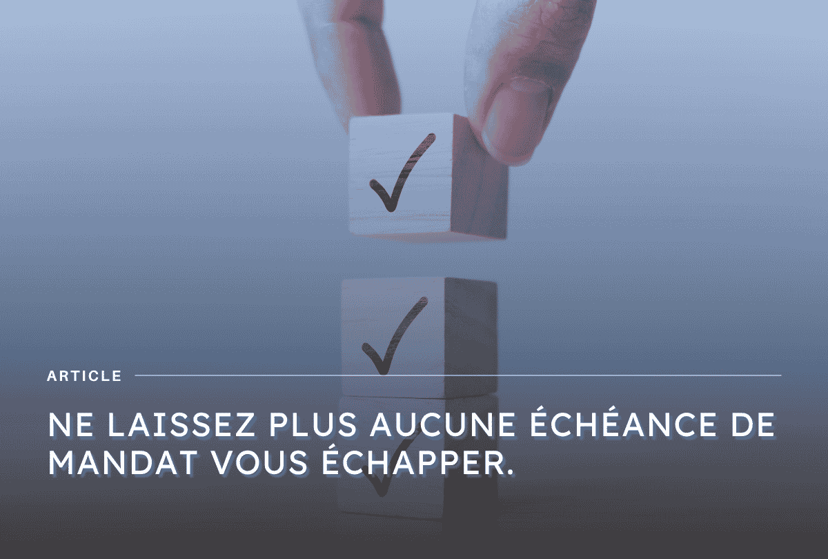 Illustration représentant le renouvellement des mandats sociaux d'une société