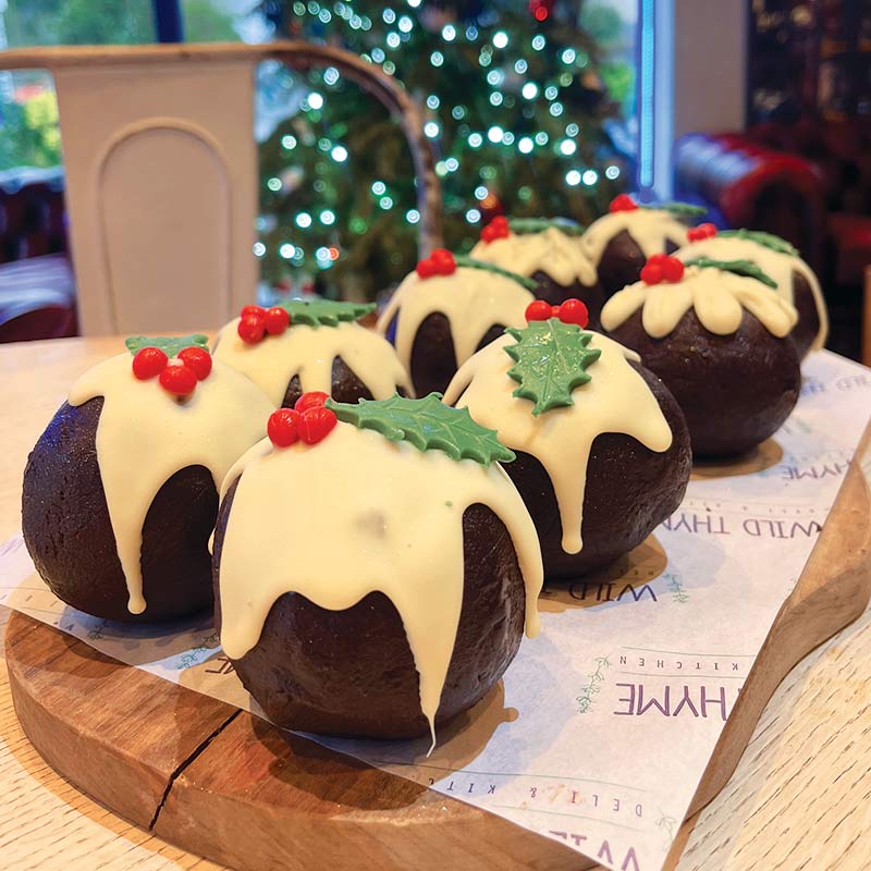 Christmas Cakes at China Blue