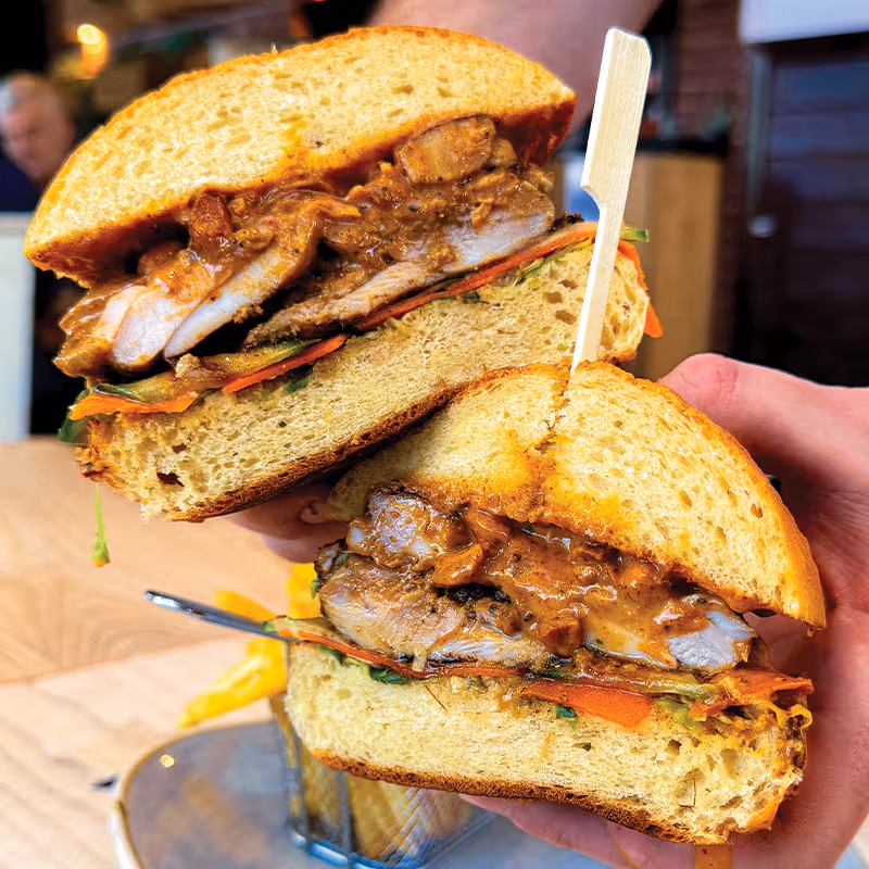 Smoked Salmon Potato Hash Stack - Brunch Goals Devon