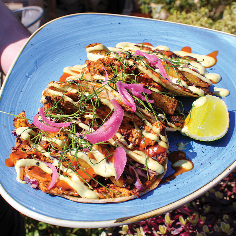Smoked Salmon Potato Hash Stack - Brunch Goals Devon