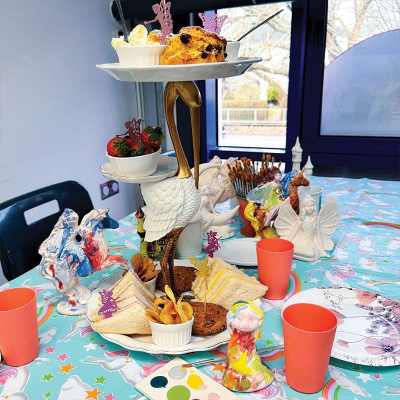 Fairy afternoon tea at China Blue