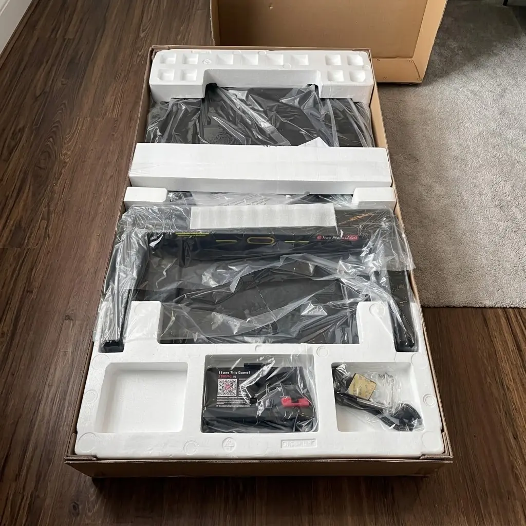 DeerRun X20 unboxing with foam packaging and accessories