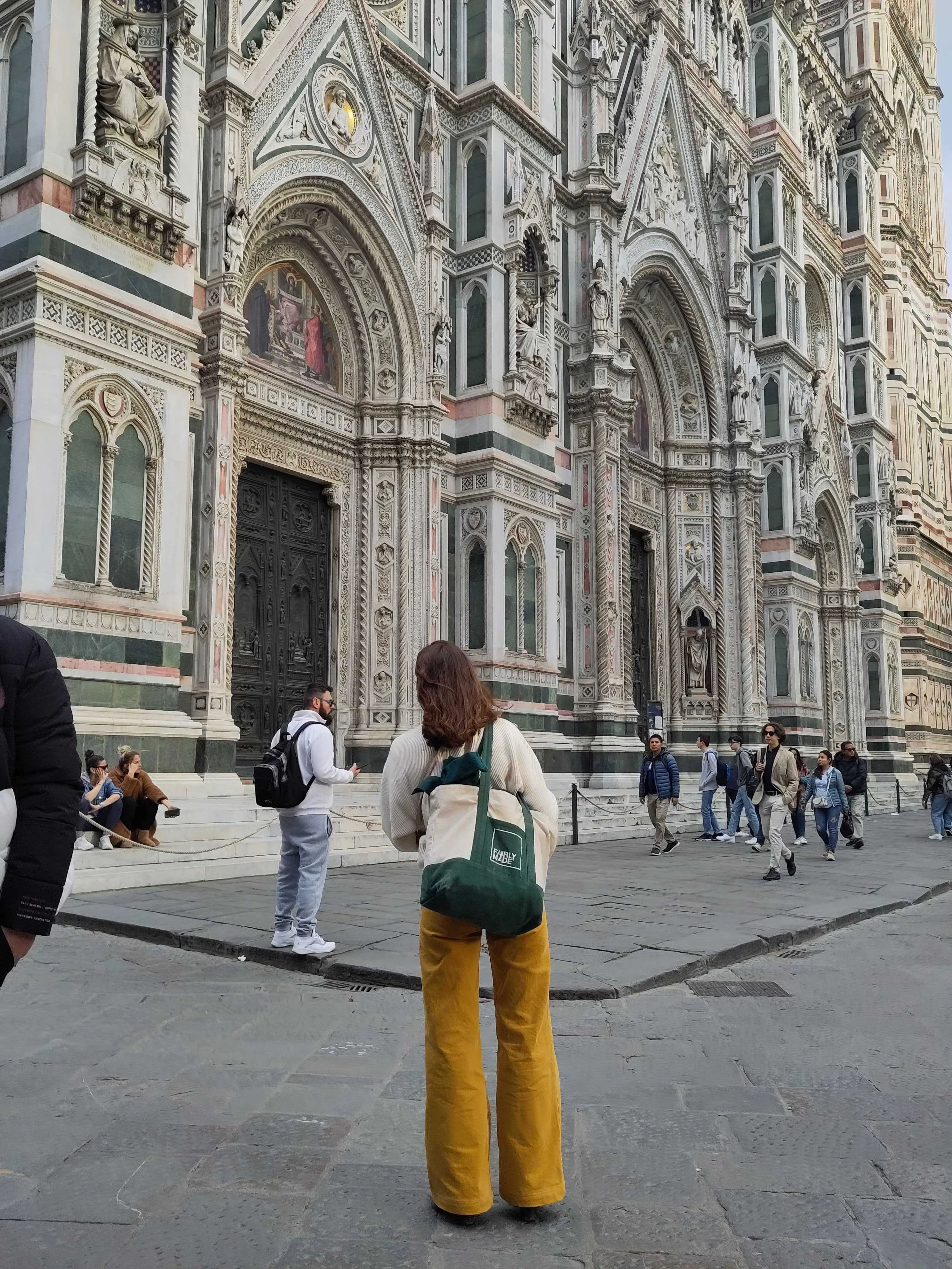 Agathe from Fairly Made at the Florence Duomo Italy
