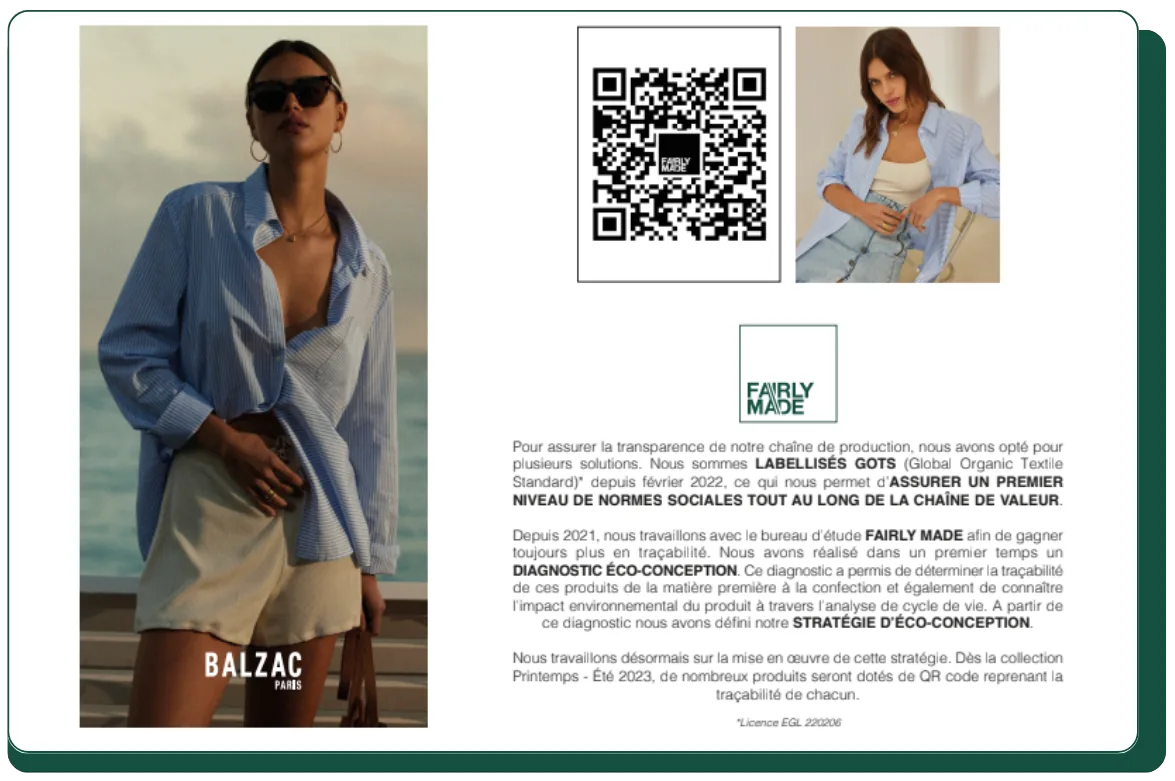 Fairly Made mentioned in Balzac Paris CSR report