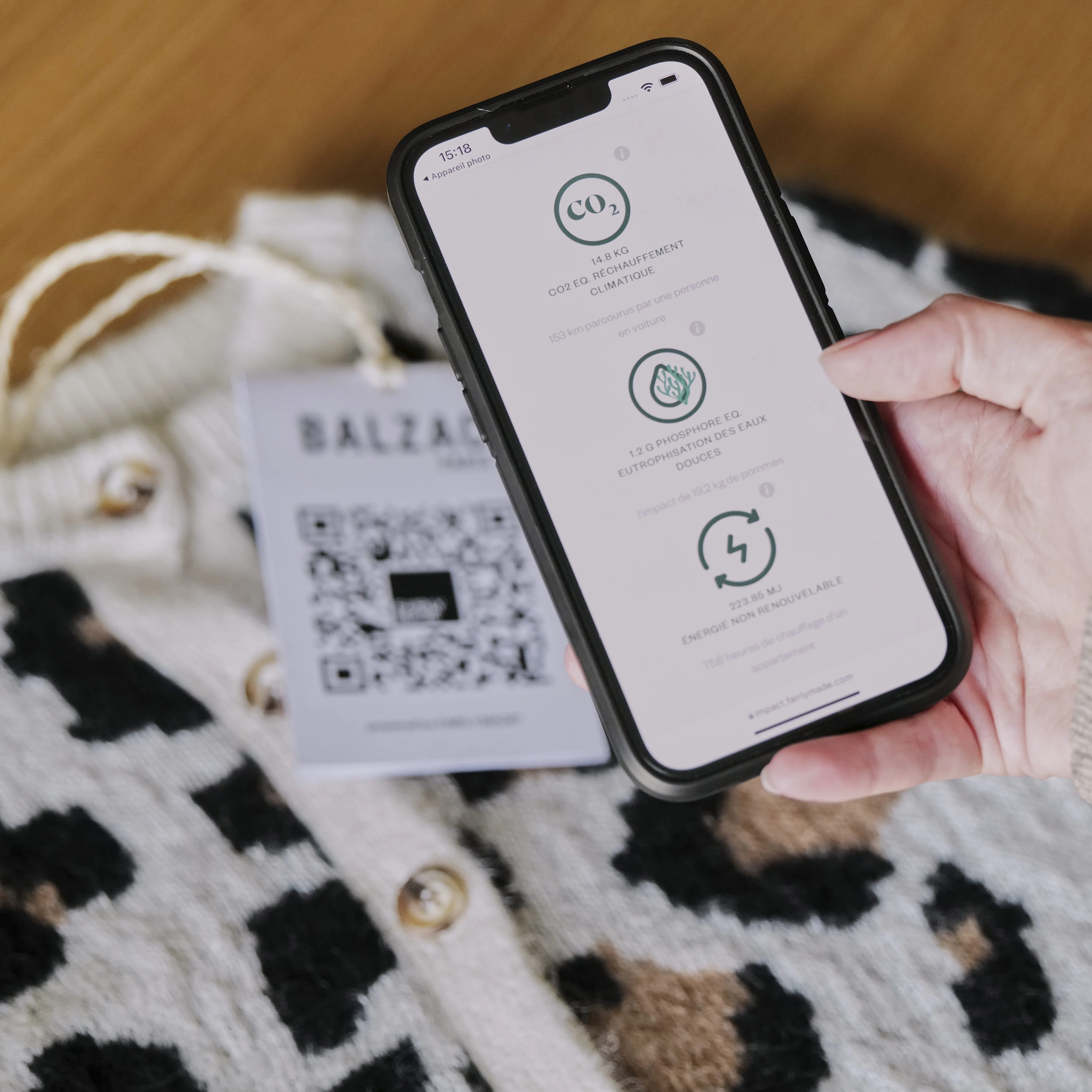 Fairly Made environmental impact scan app