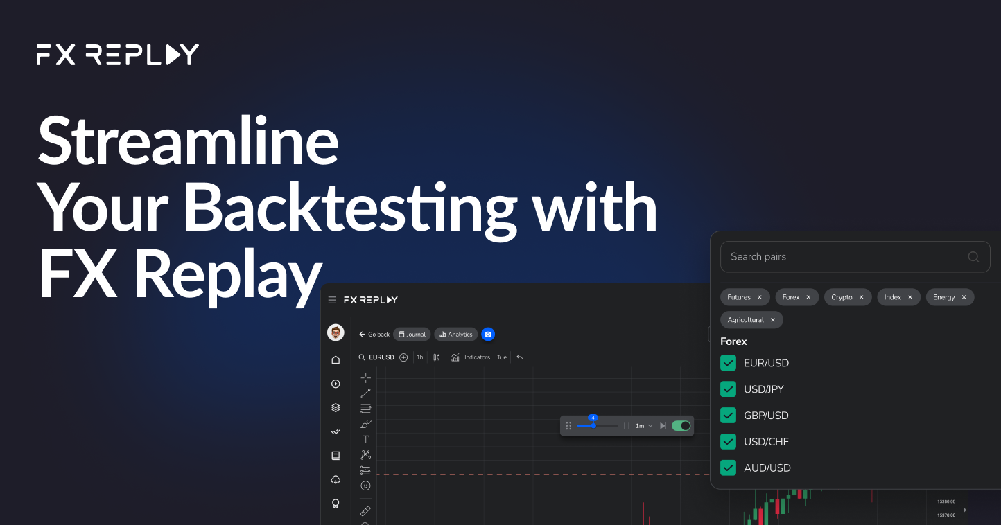 Execute Efficient Backtesting - FX Replay