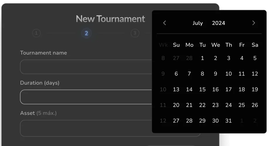 Lobby screen showing casual trading battle with players’ avatar