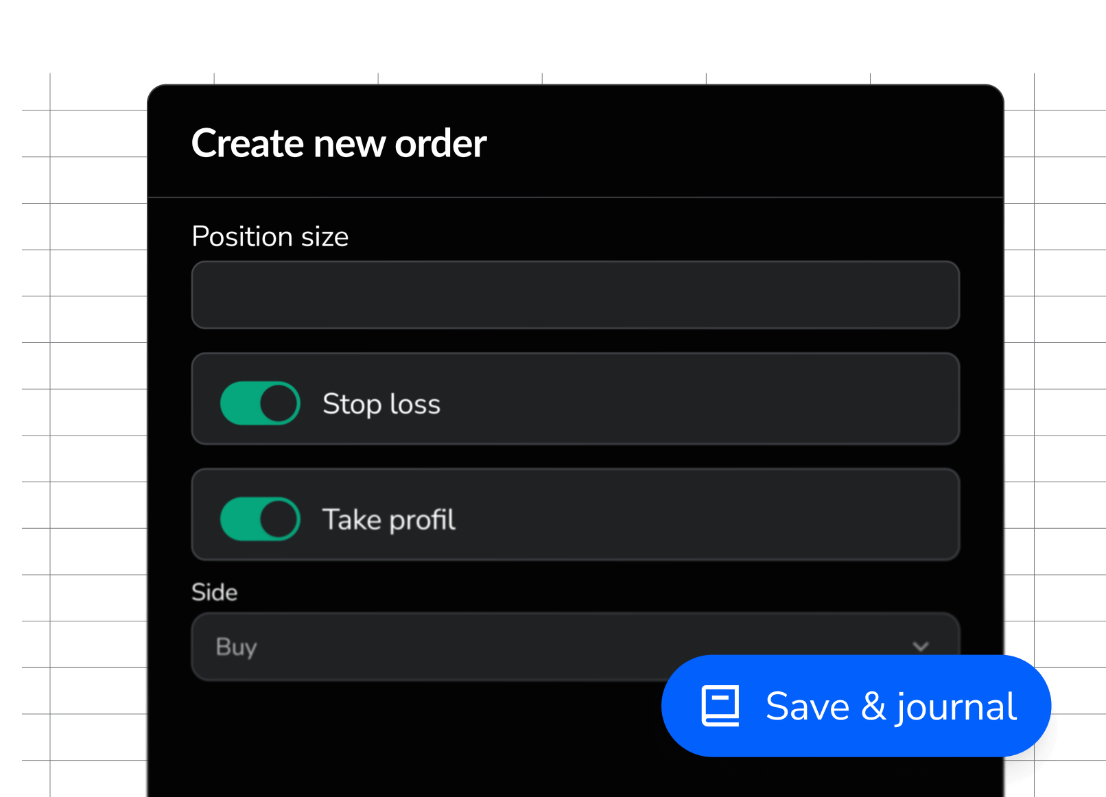 FX Replay screen showing CSV import tool mapping trade history columns to journal fields