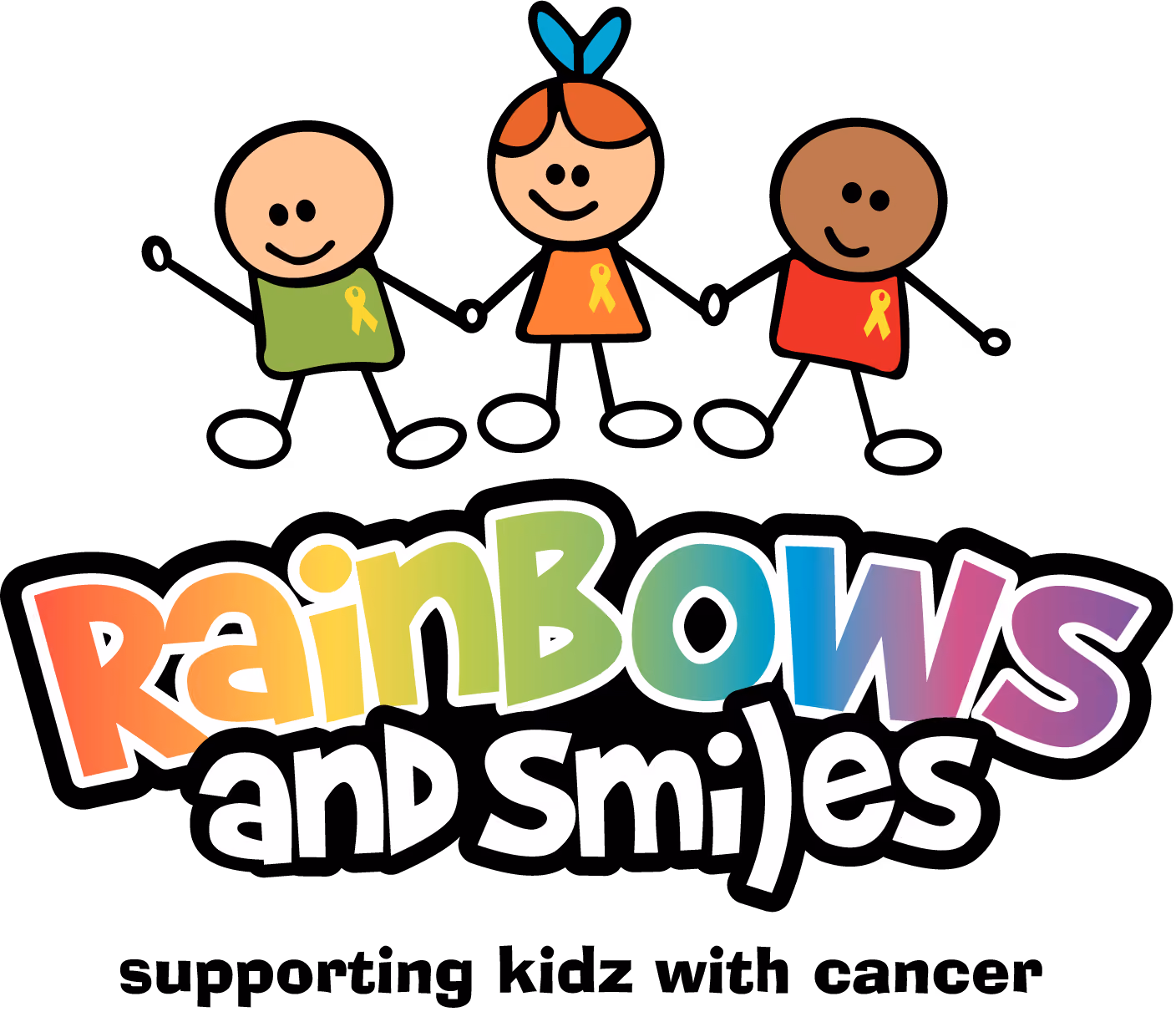 Rainbow and smiles team members smiling
