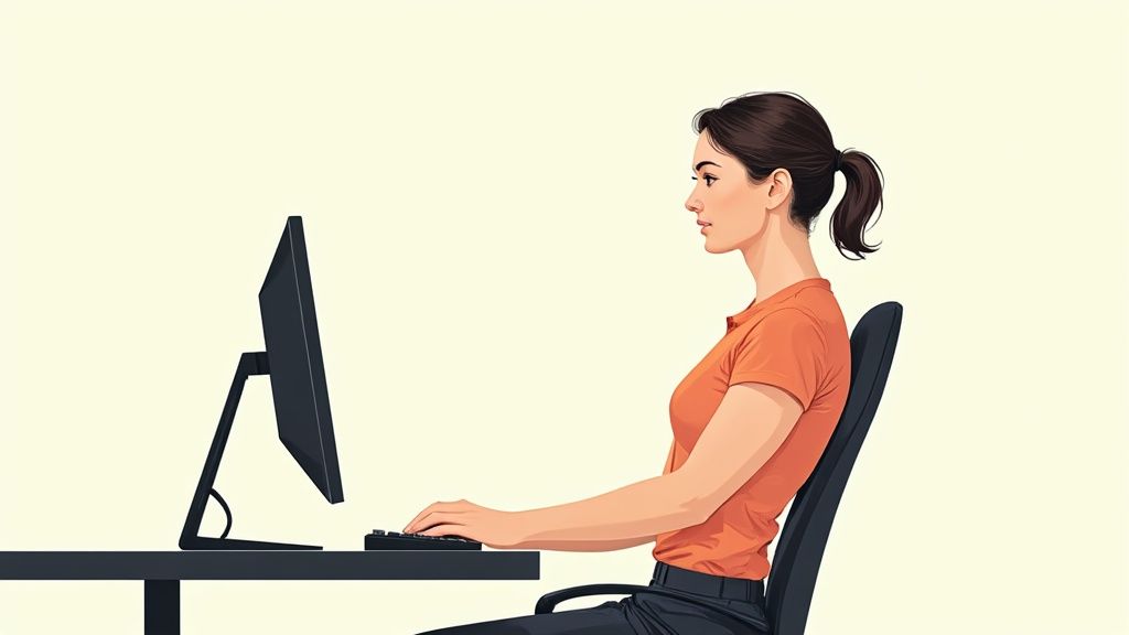 Position and posture diagram