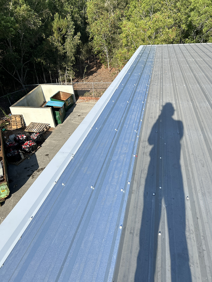 After repairs are made, it is recommended to monitor the roof periodically for any signs of further damage or leaks, particularly in the areas previously impacted.